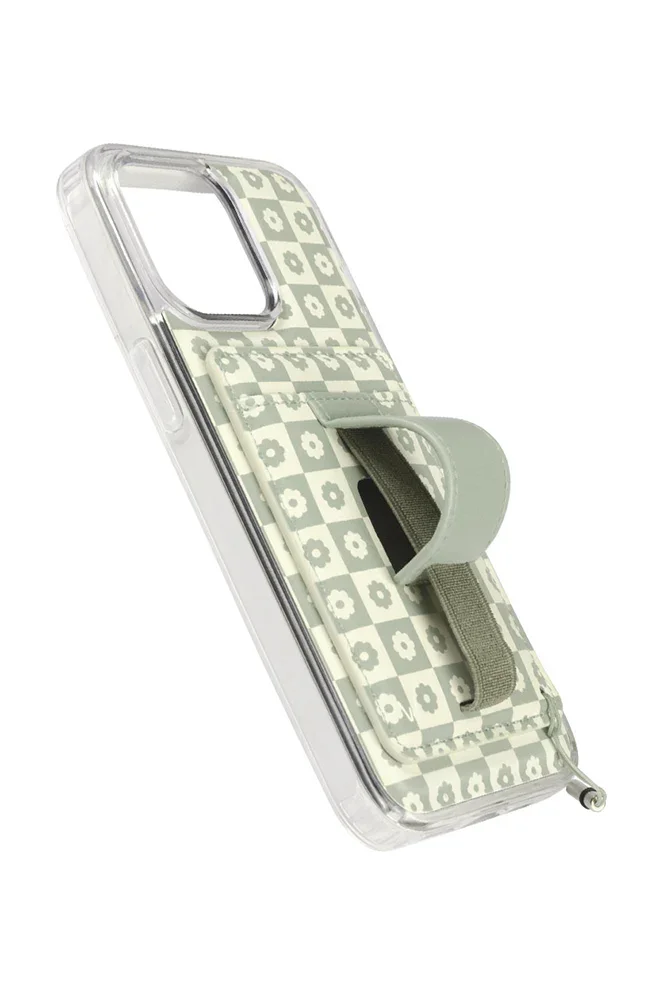 Blooming Check Magnetic Case and Wallet - Image 10