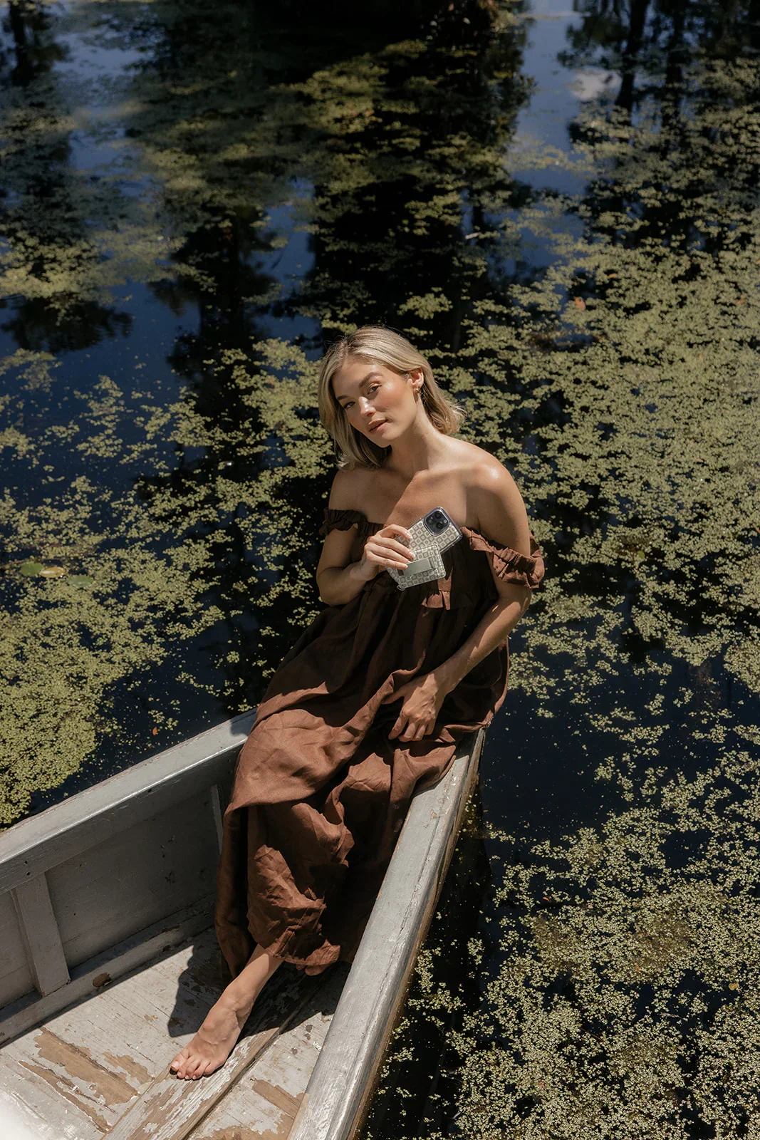 Blooming Check Magnetic Case and Wallet - Image 5