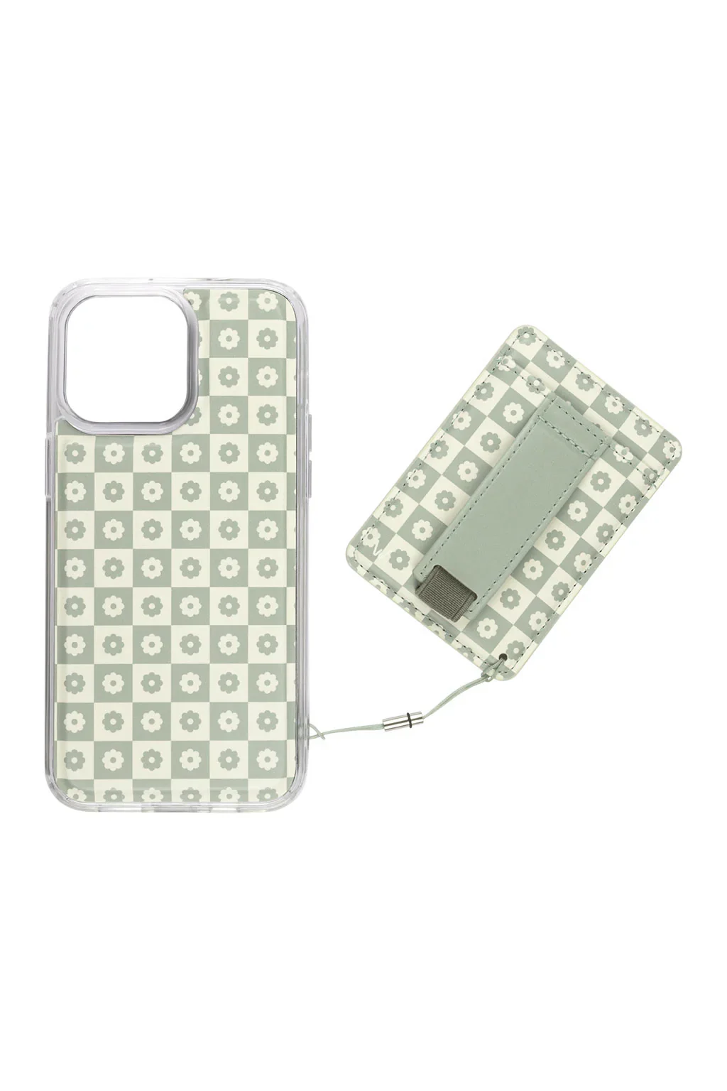 Blooming Check Magnetic Case and Wallet - Image 9