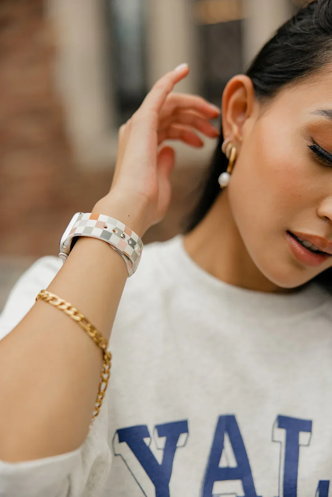 Coastal Check Apple Watch Band - Image 5