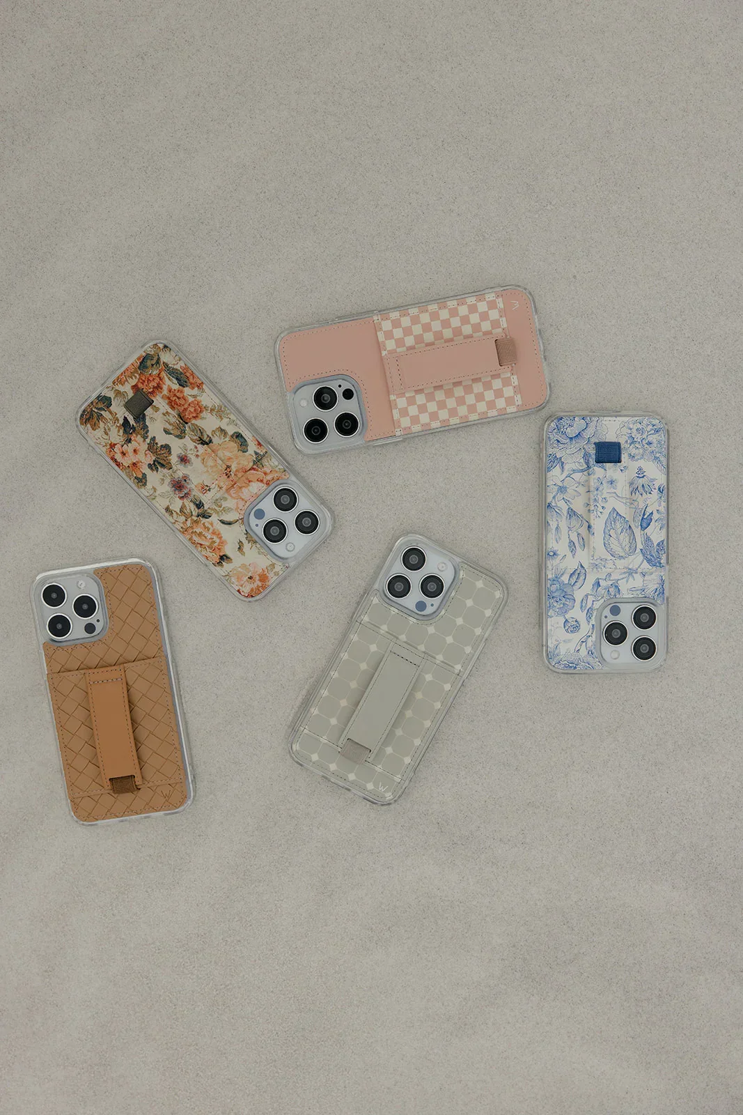 Blush Check Purse Case - Image 9