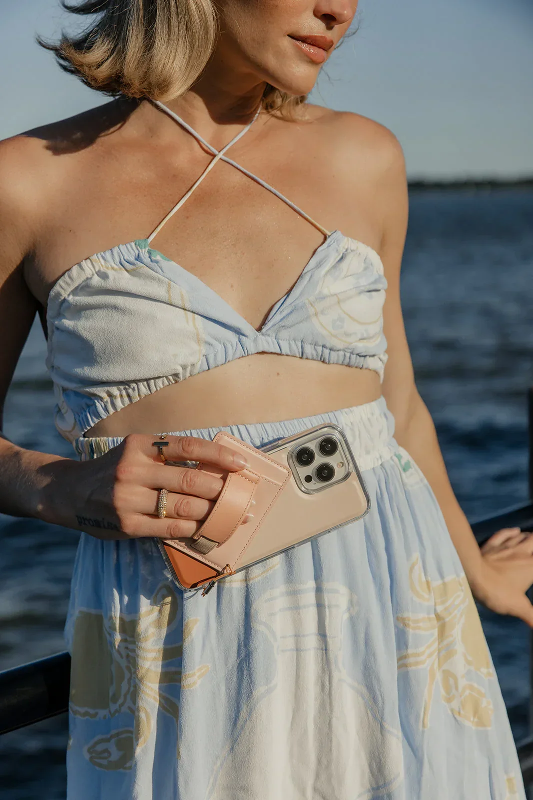 Creamsicle Color Block Magnetic Case and Wallet - Image 4