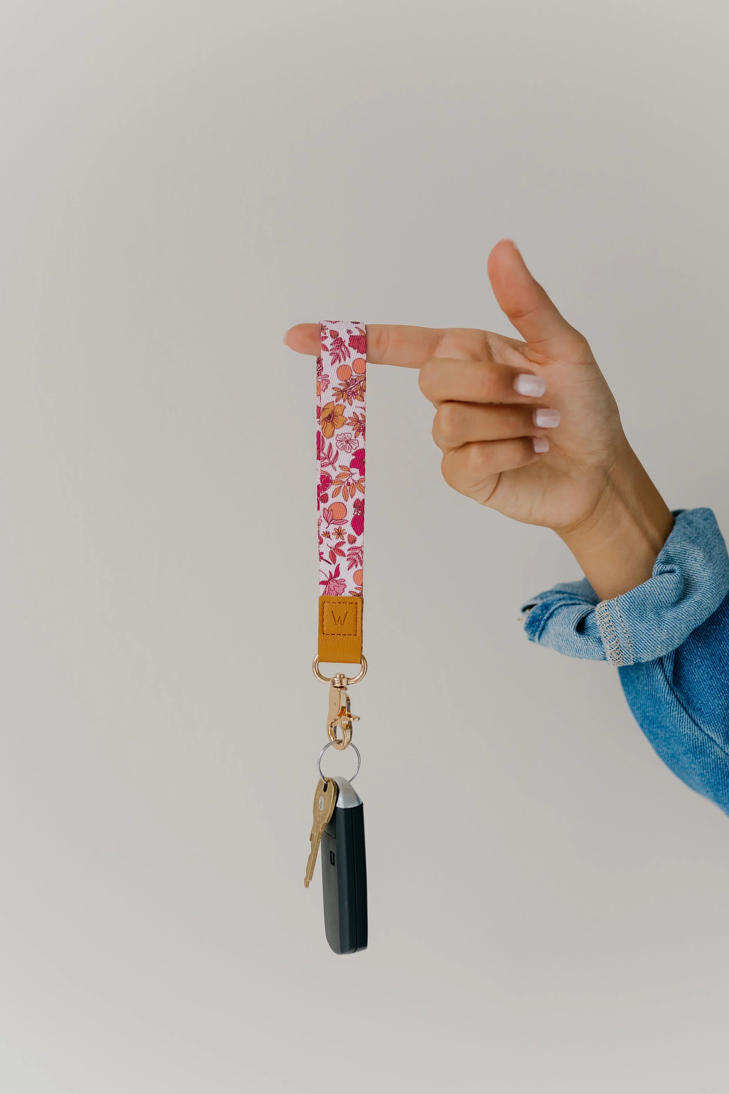 Tropical Floral Wrist Lanyard - Image 6